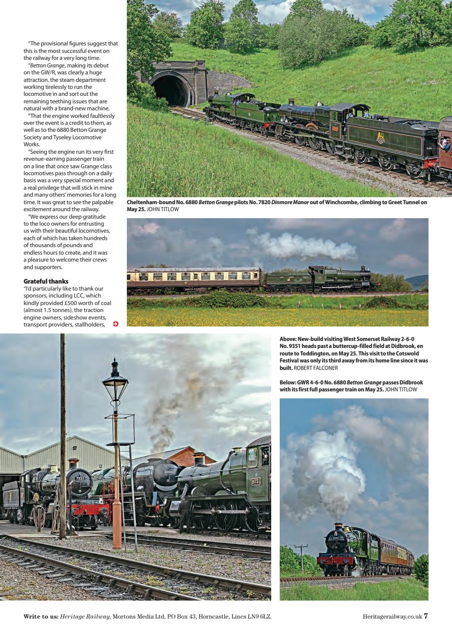 Heritage Railway Preview Pages
