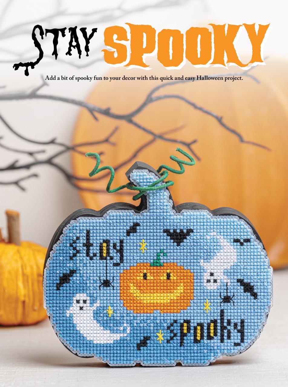 Just CrossStitch Magazine Subscriptions and Halloween 2024 Issue