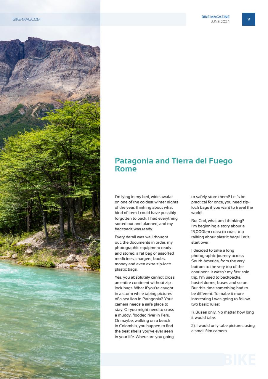 BIKE Magazine Preview Pages