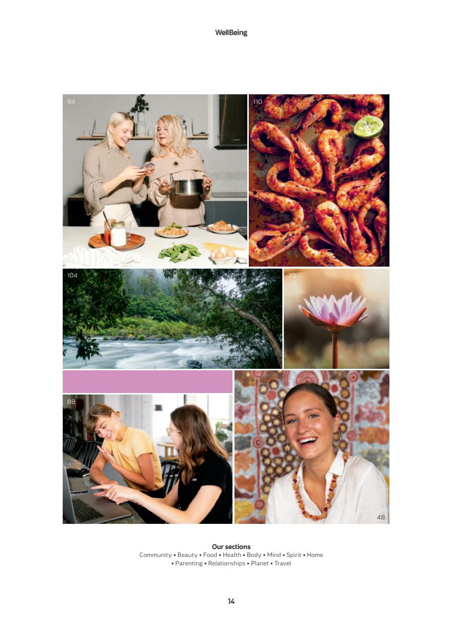 WellBeing Preview Pages