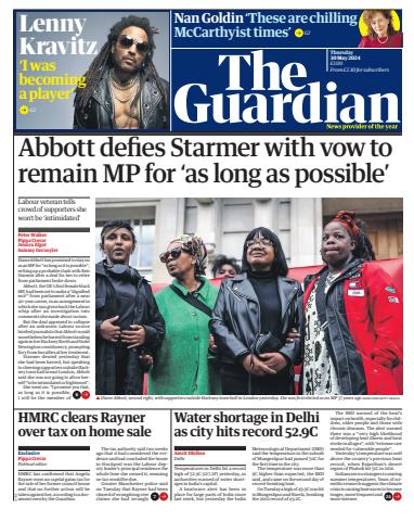 The Guardian Newspaper issue Thursday, May 30, 2024