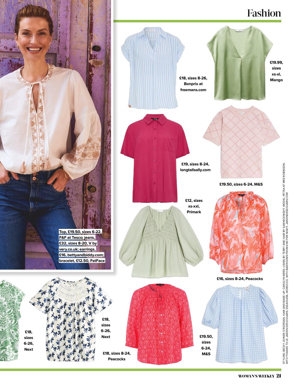 Woman's Weekly Preview Pages