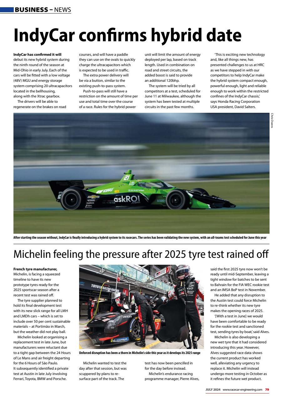 Racecar Engineering Preview Pages