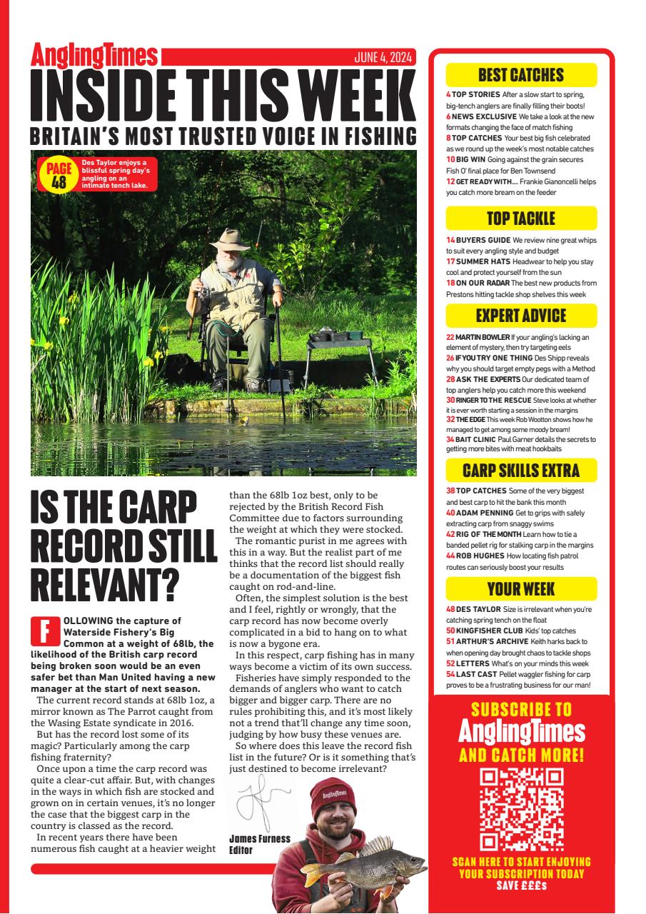 Angling Times Preview Pages