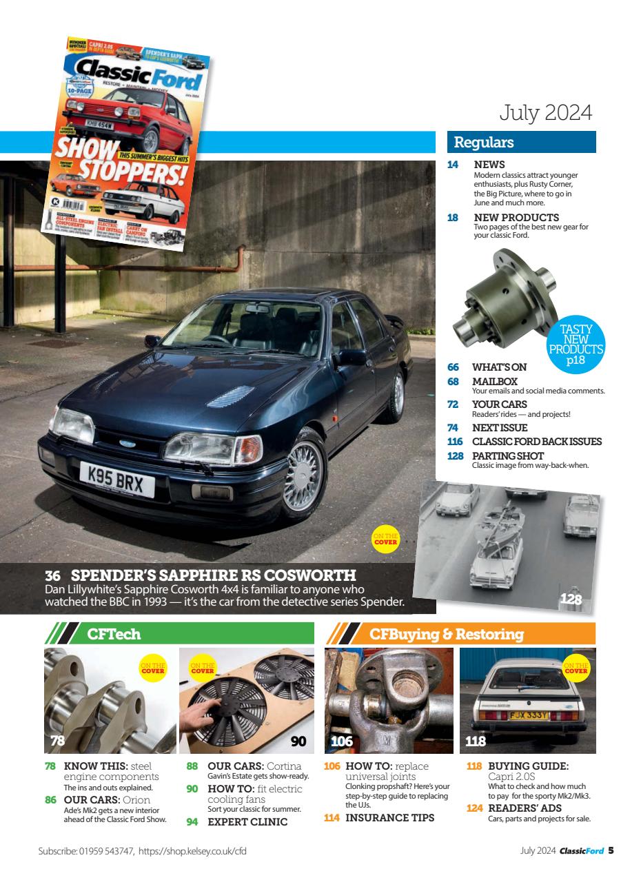 Classic Ford Preview Pages