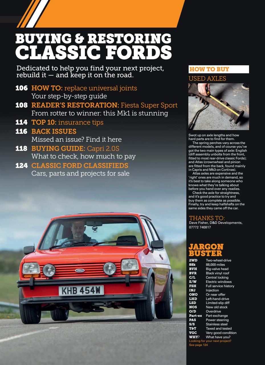 Classic Ford Preview Pages