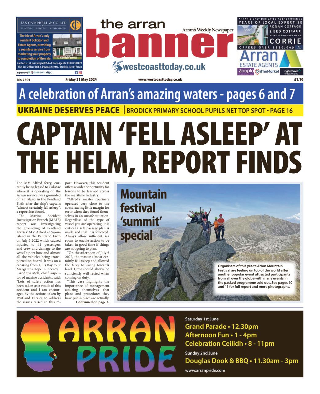 Arran Banner Preview Pages