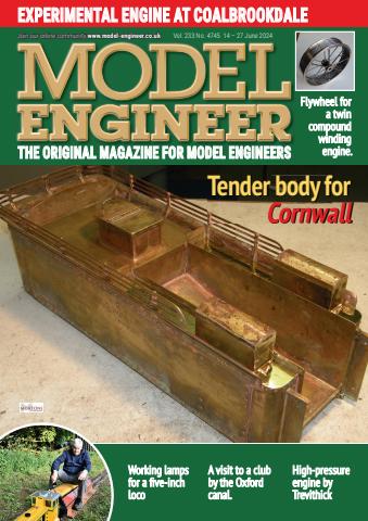 Model Engineer issue Issue 4745