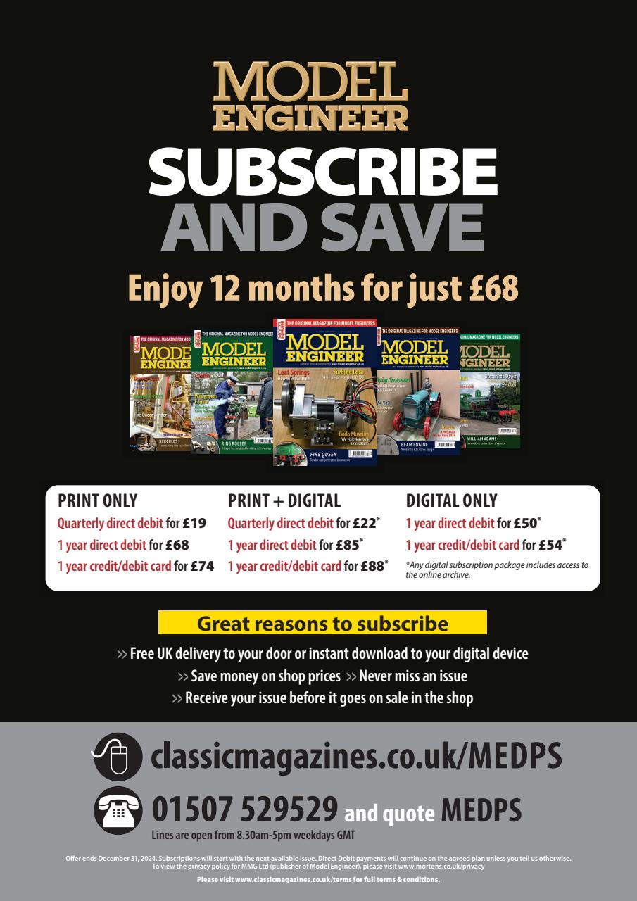 Model Engineer Preview Pages