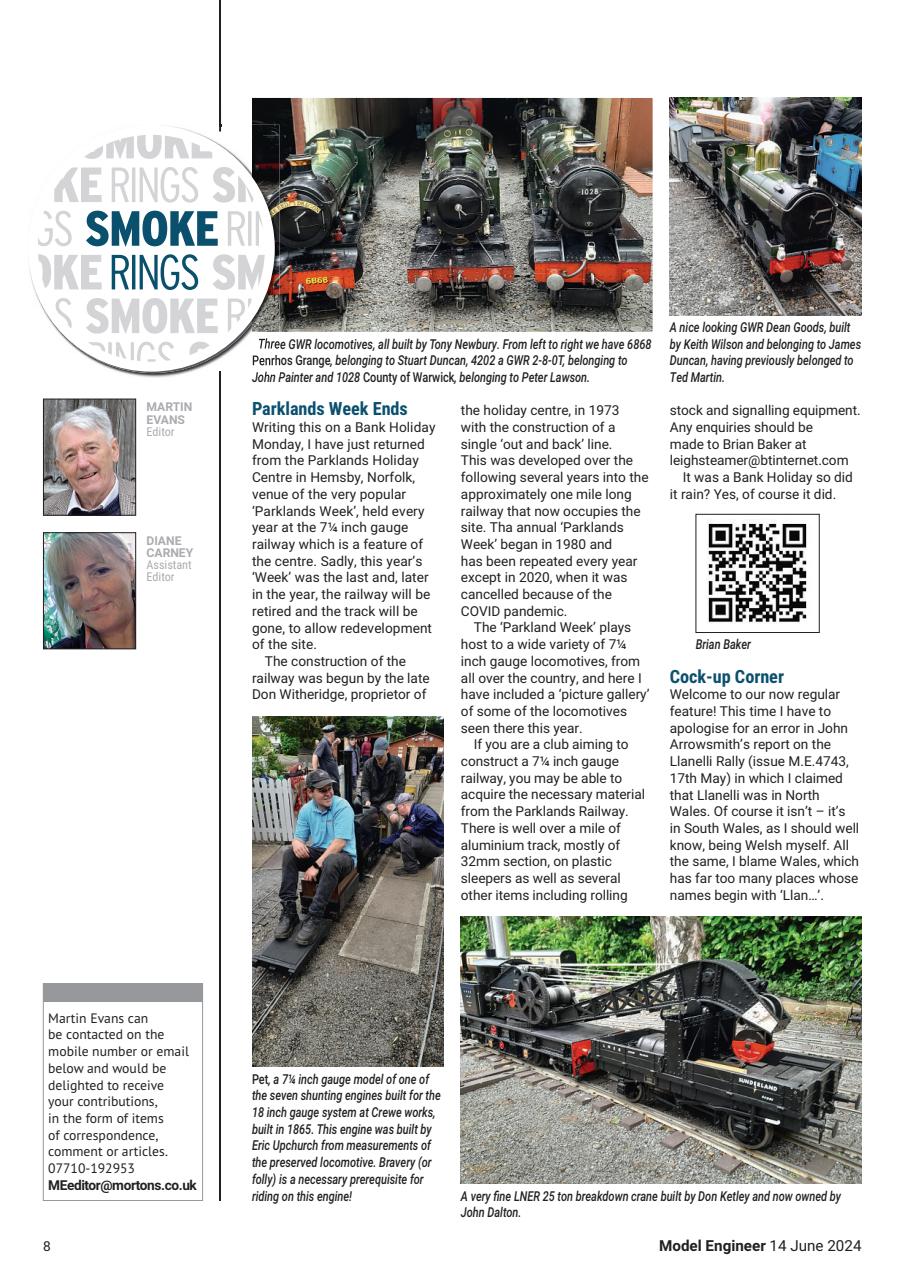 Model Engineer Preview Pages