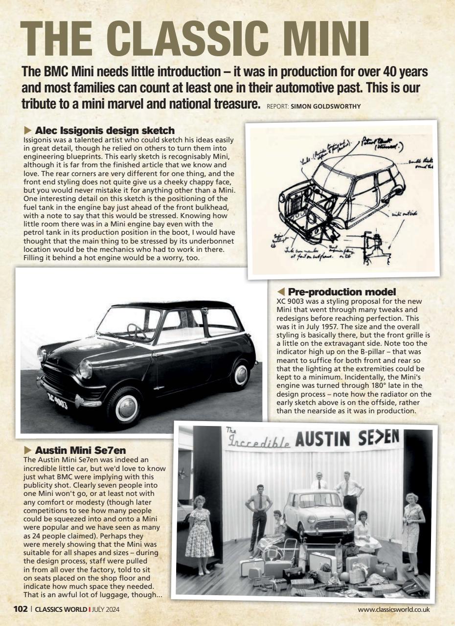 Classics World Preview Pages