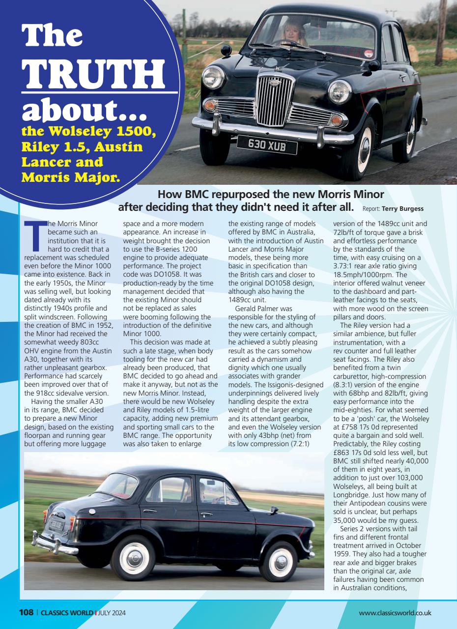 Classics World Preview Pages