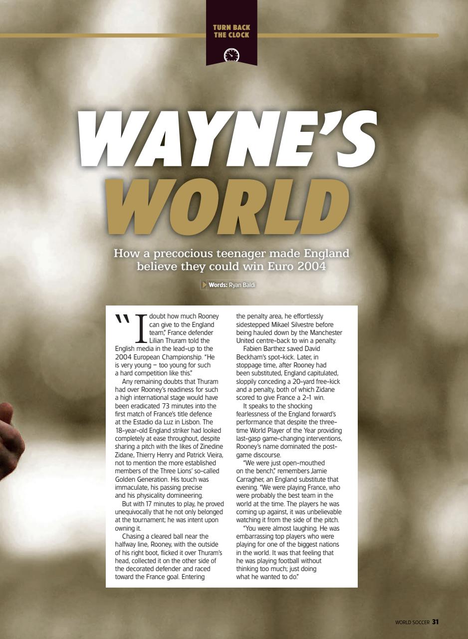 World Soccer Preview Pages