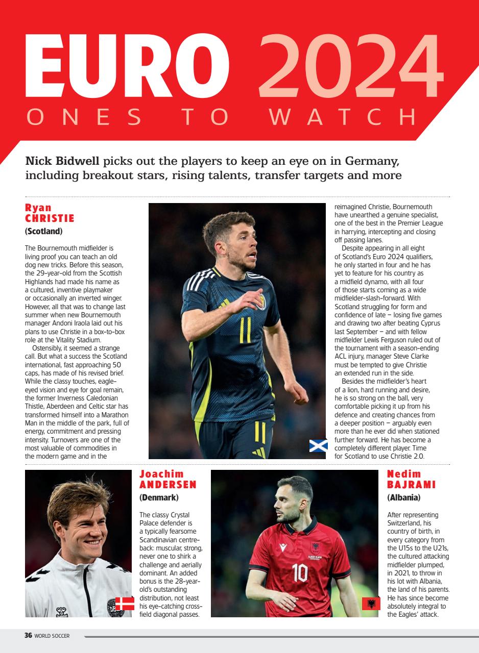 World Soccer Preview Pages