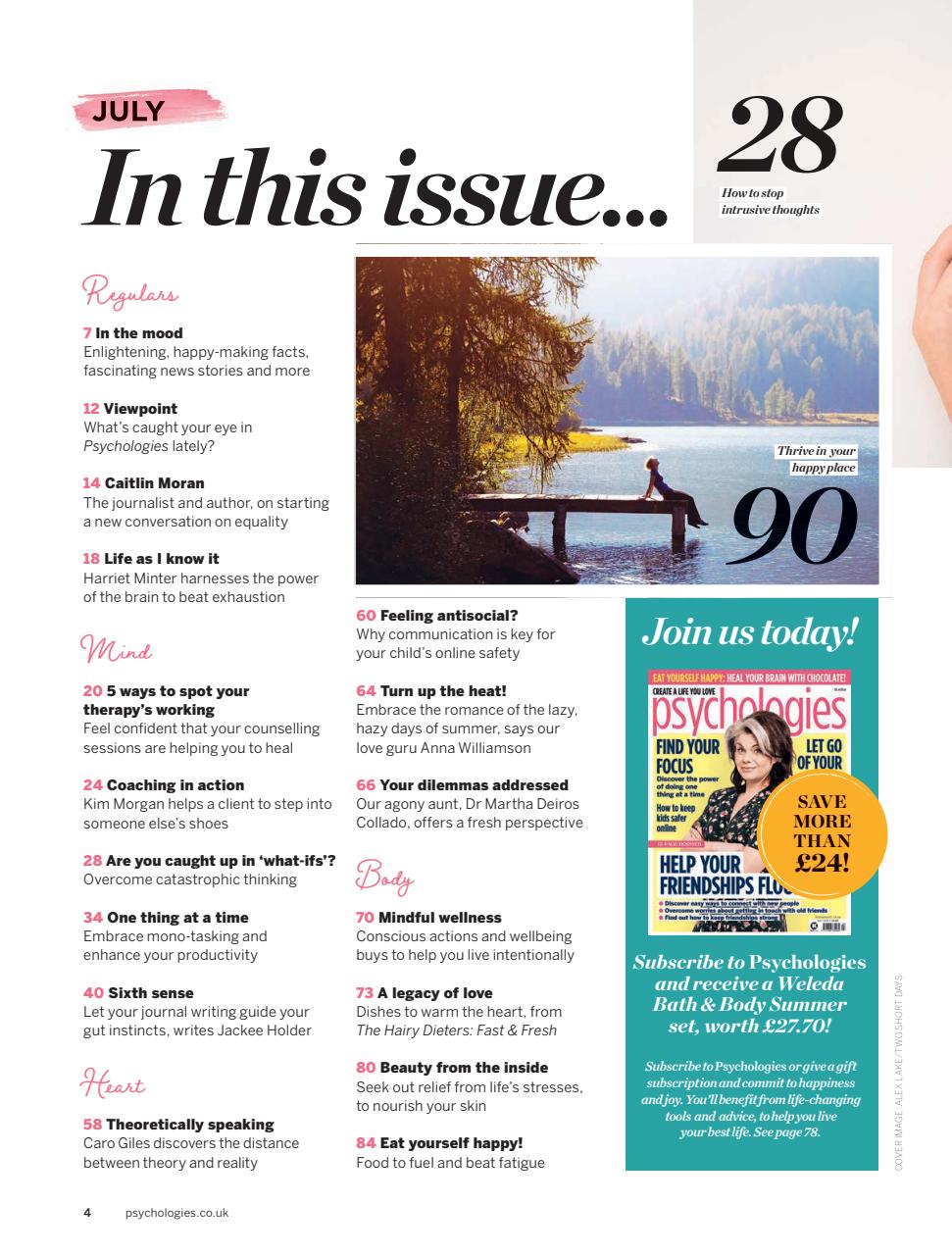 Psychologies Preview Pages