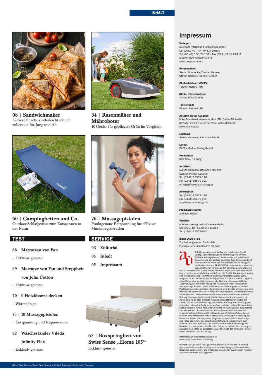 Testjournal Preview Pages