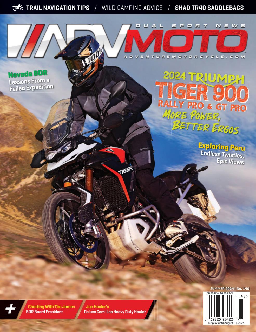 Adventure Motorcycle Preview Pages