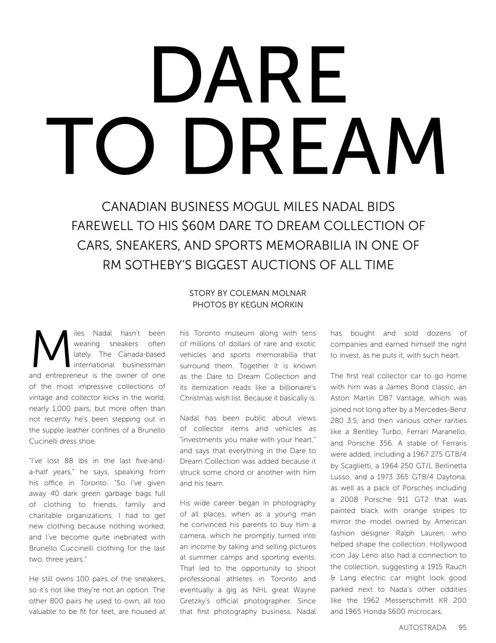 Autostrada Magazine Preview Pages