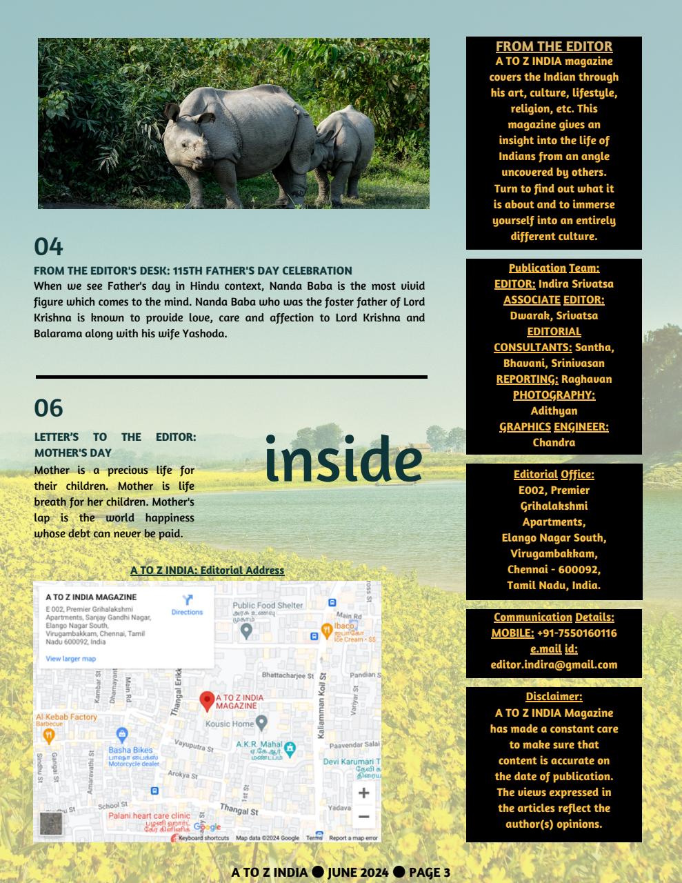 A to Z India Preview Pages