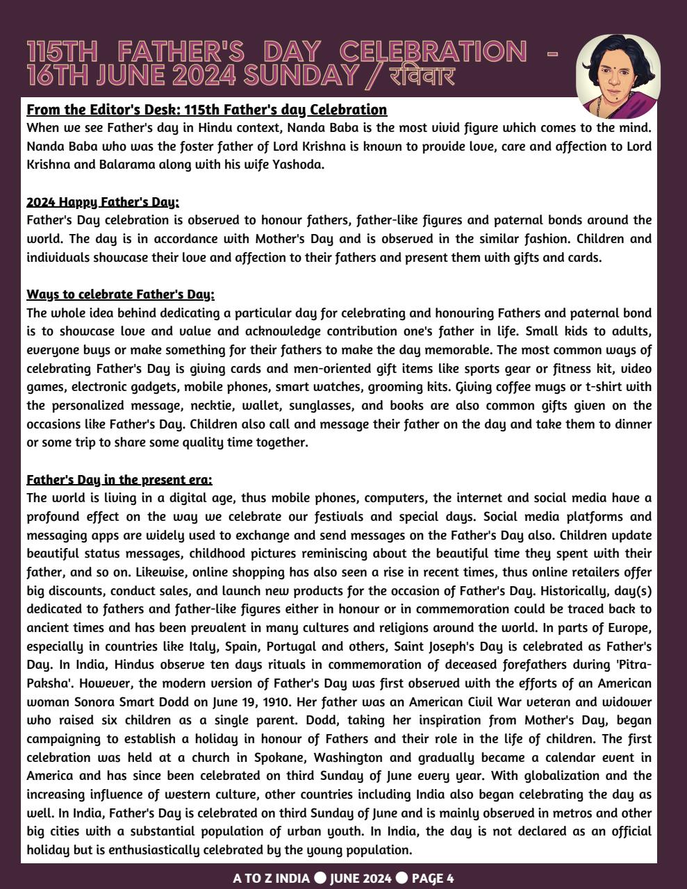 A to Z India Preview Pages