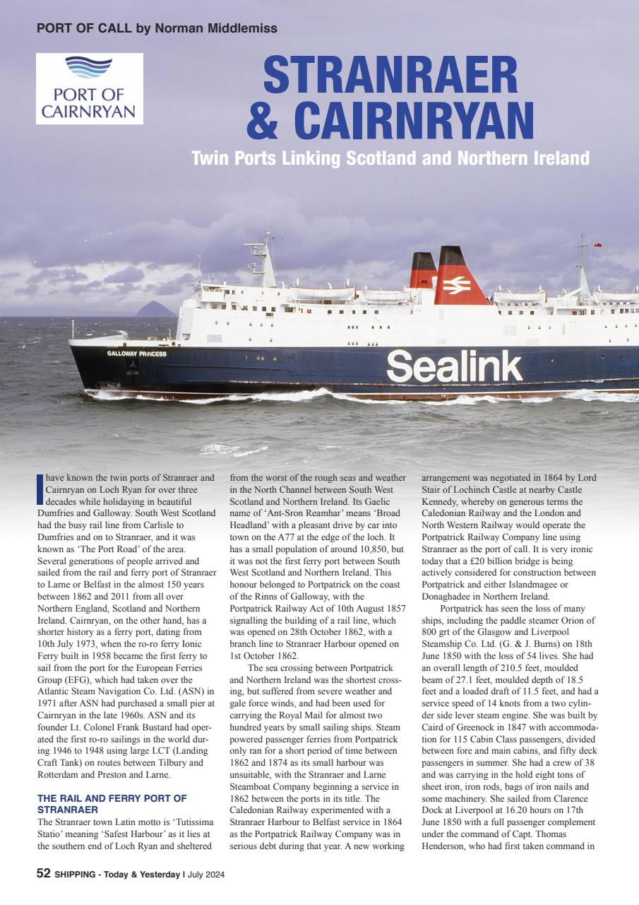 Shipping Today & Yesterday Preview Pages