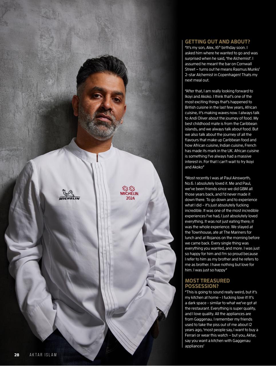 Chef & Restaurant Magazine Preview Pages