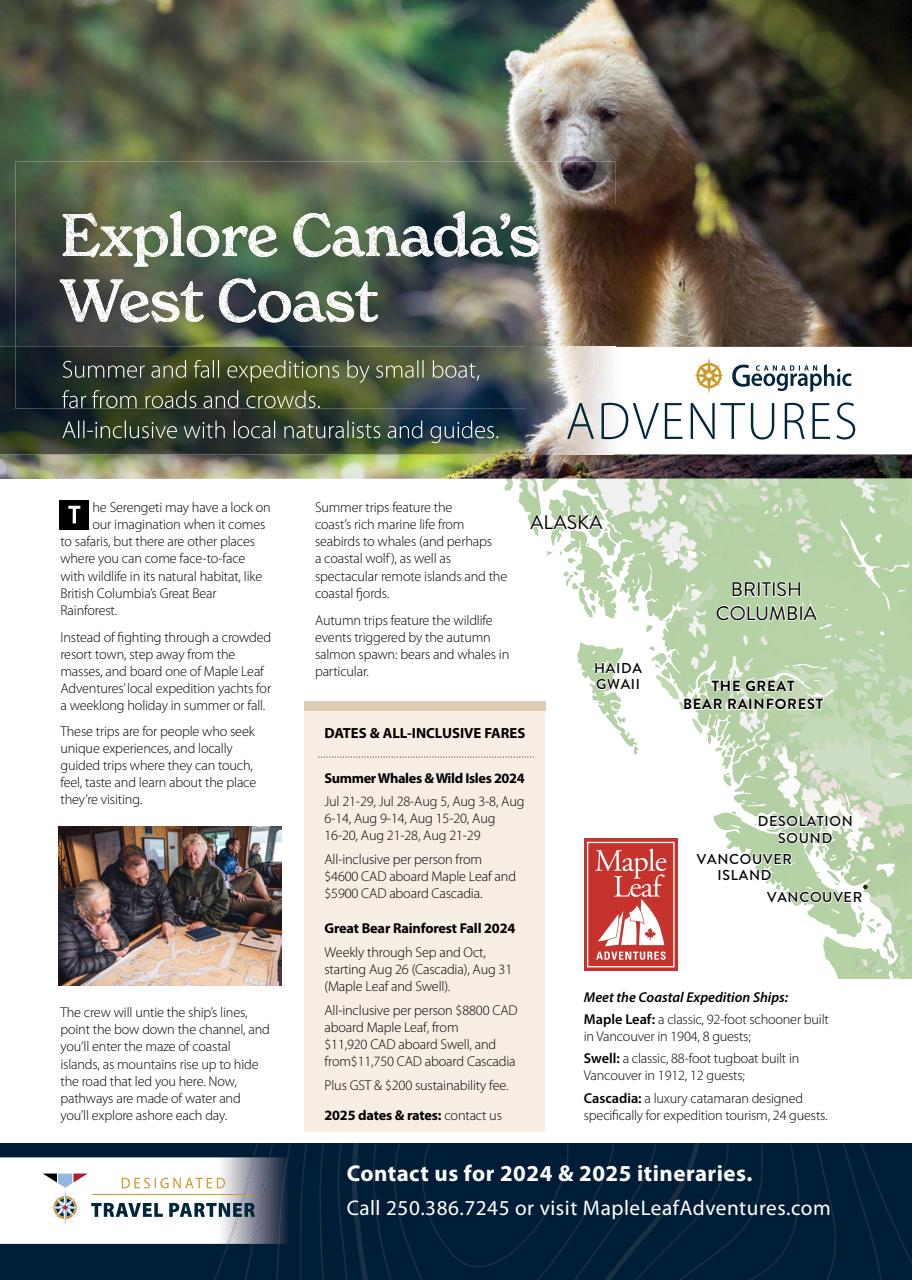Canadian Geographic Preview Pages