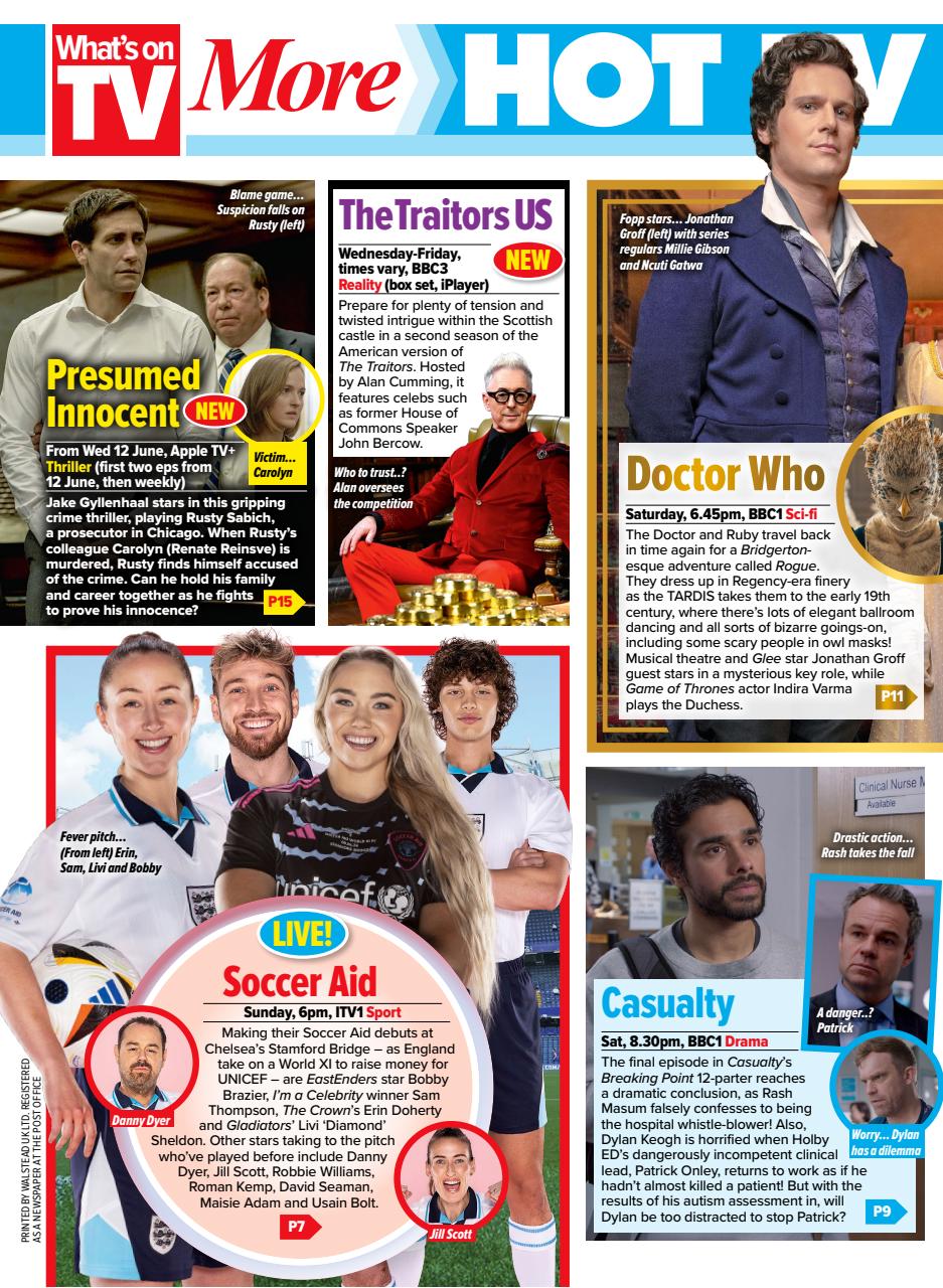 What's on TV Preview Pages