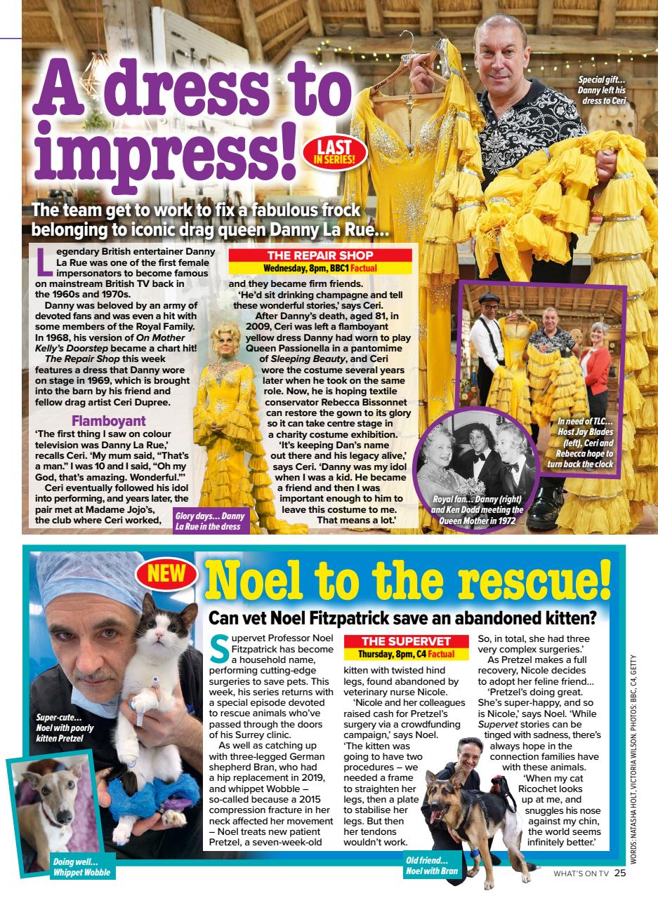 What's on TV Preview Pages