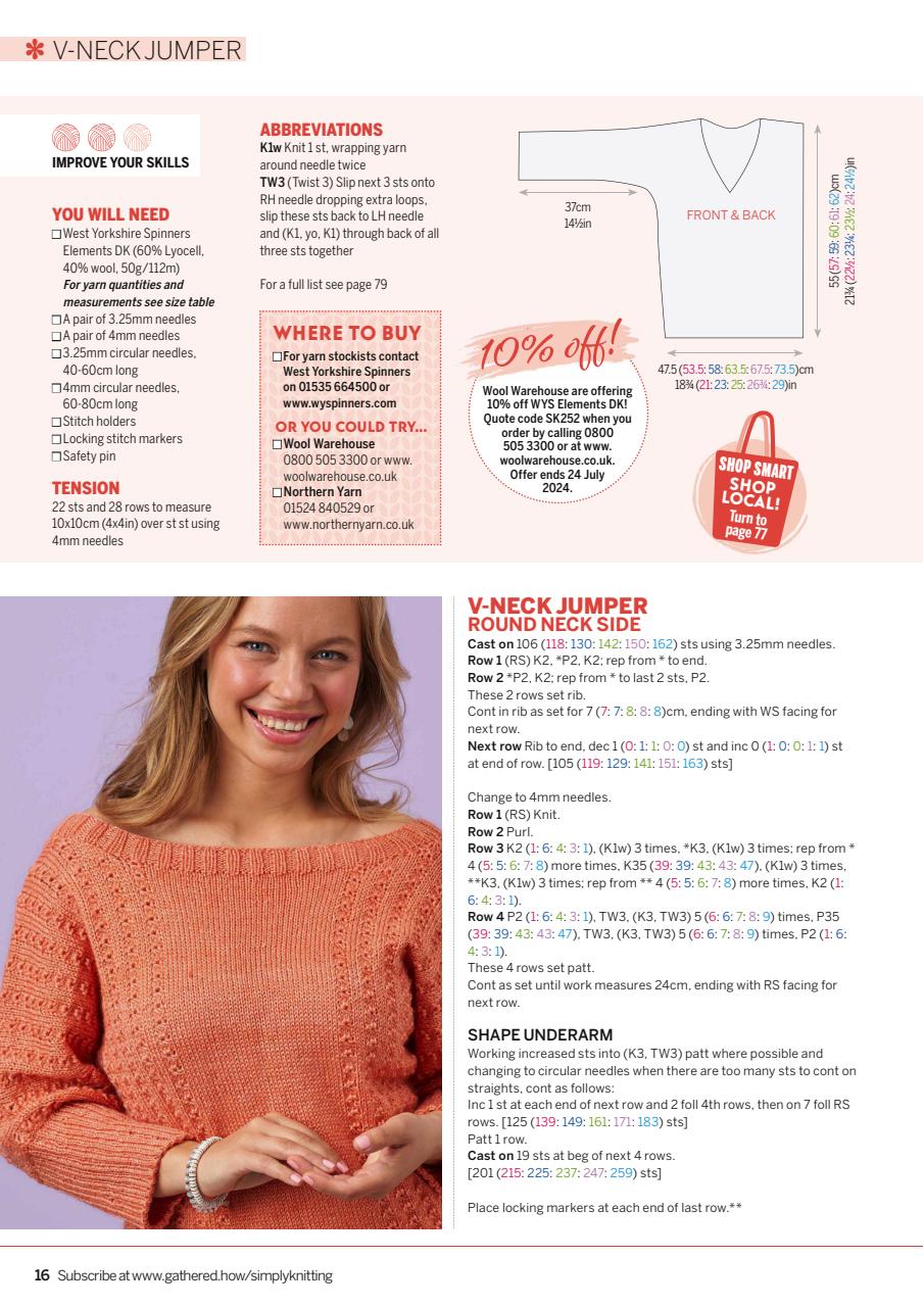 Simply Knitting Preview Pages