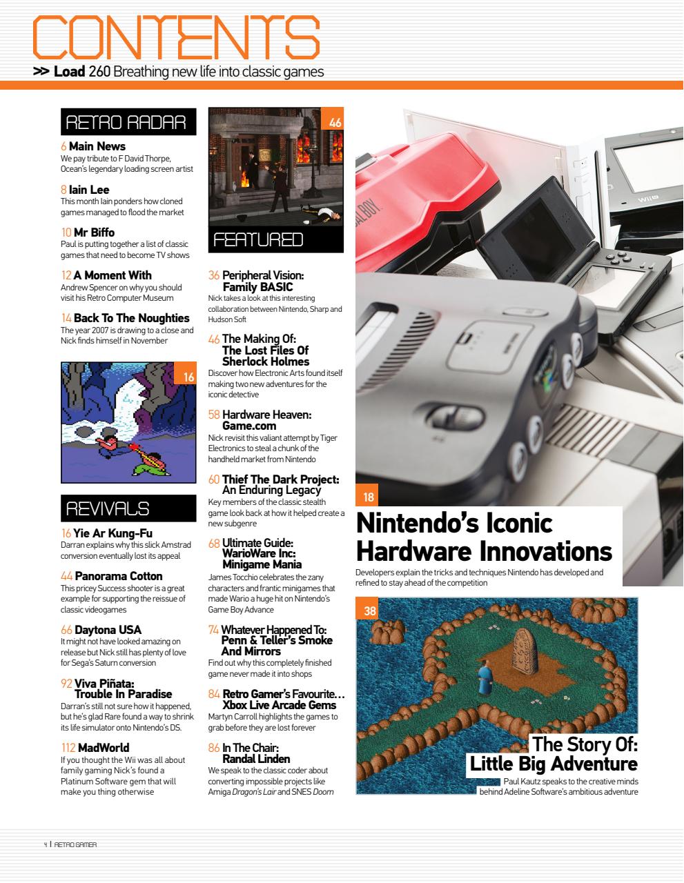 Retro Gamer Preview Pages