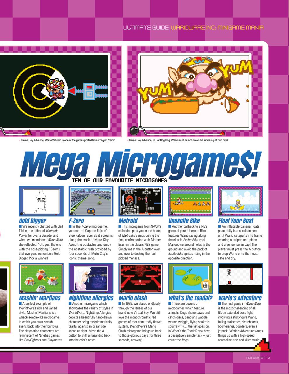 Retro Gamer Preview Pages