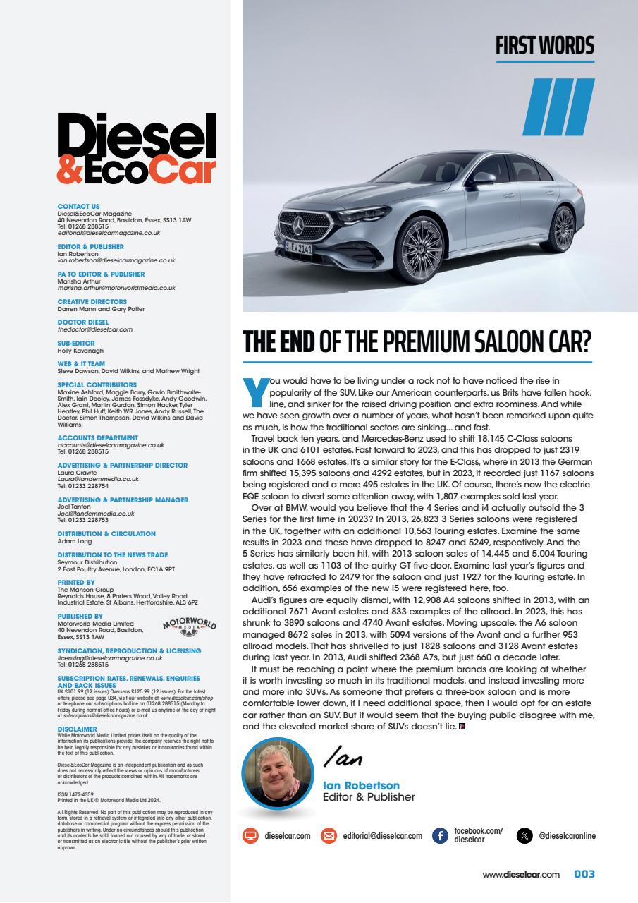 Diesel&EcoCar Magazine Preview Pages