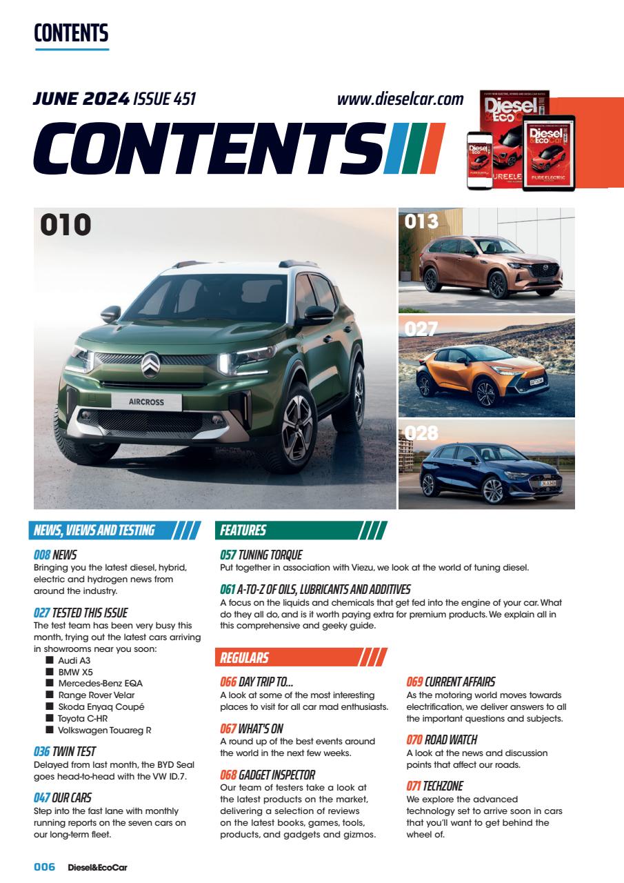 Diesel&EcoCar Magazine Preview Pages