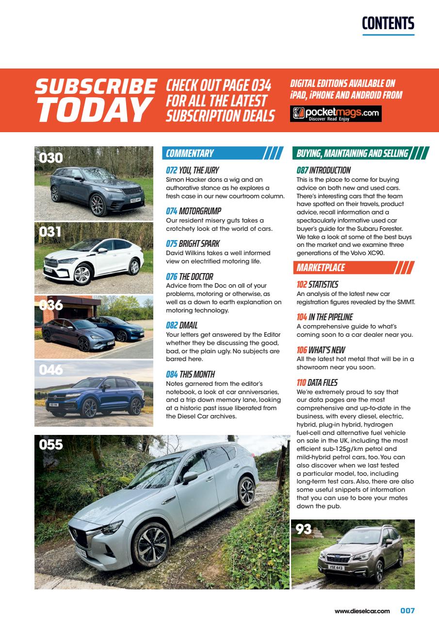 Diesel&EcoCar Magazine Preview Pages