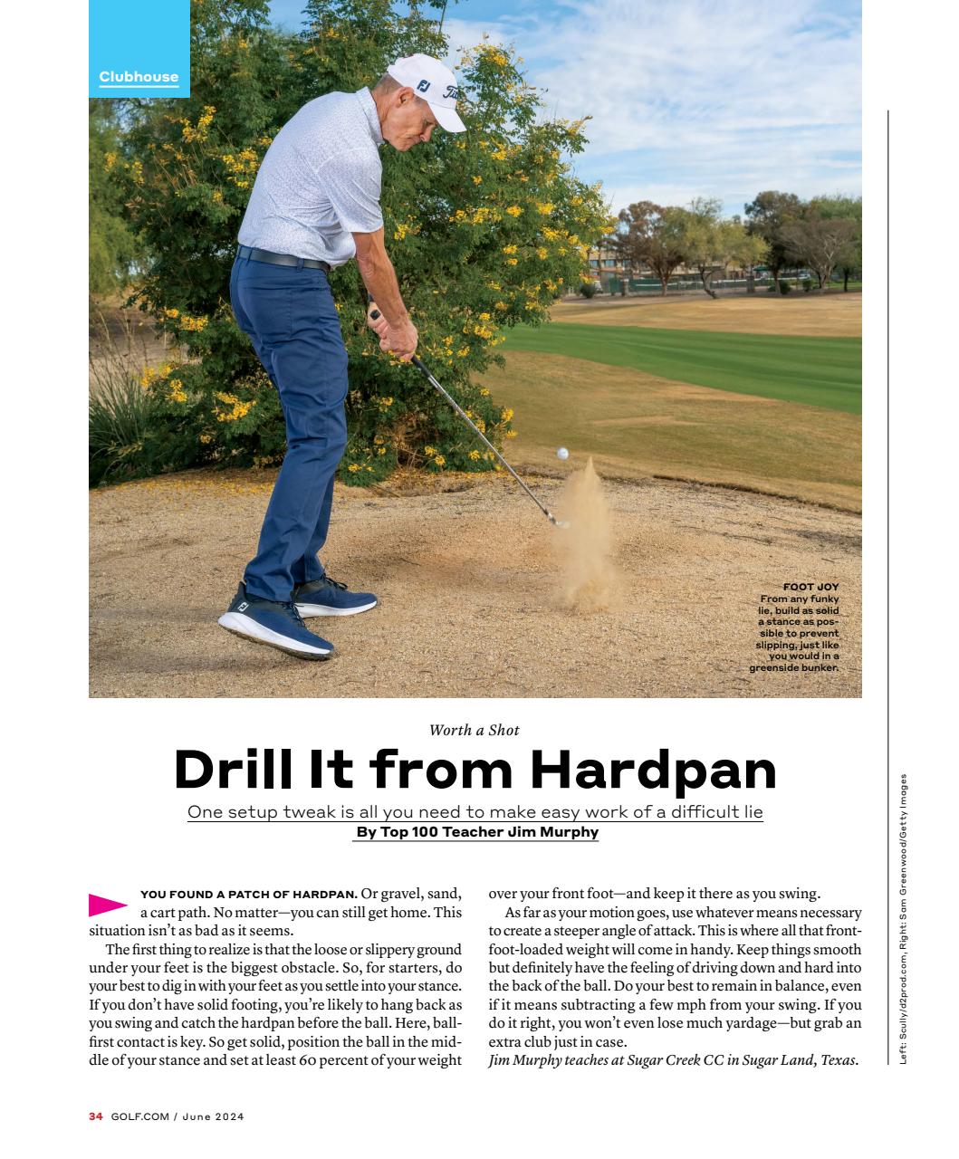 Golf Magazine Preview Pages