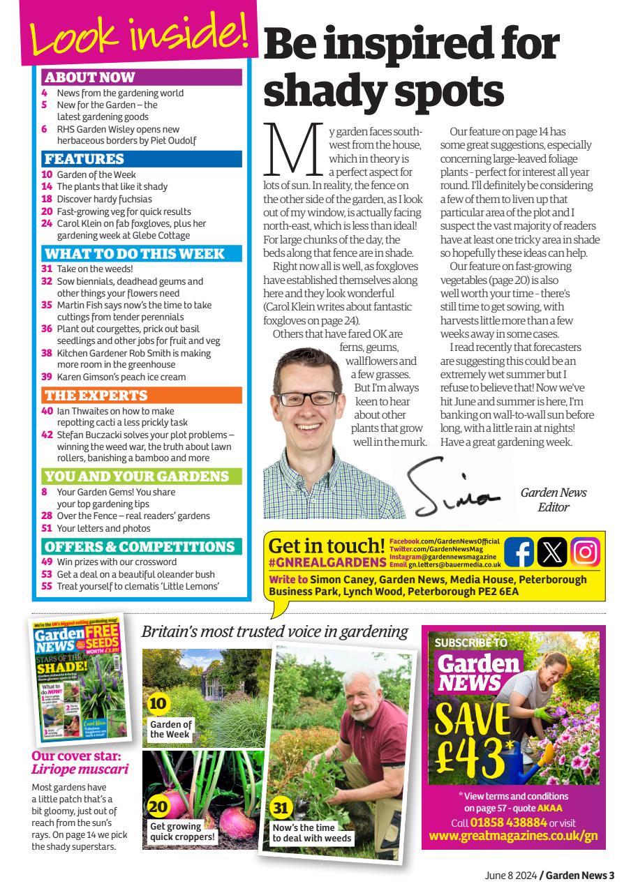 Garden News Preview Pages