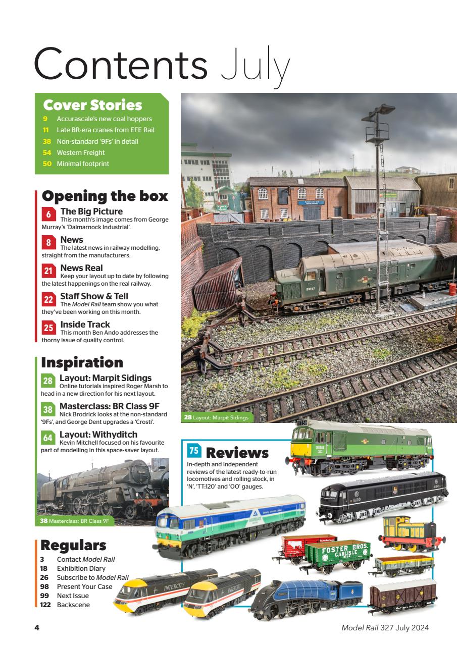 Model Rail Preview Pages
