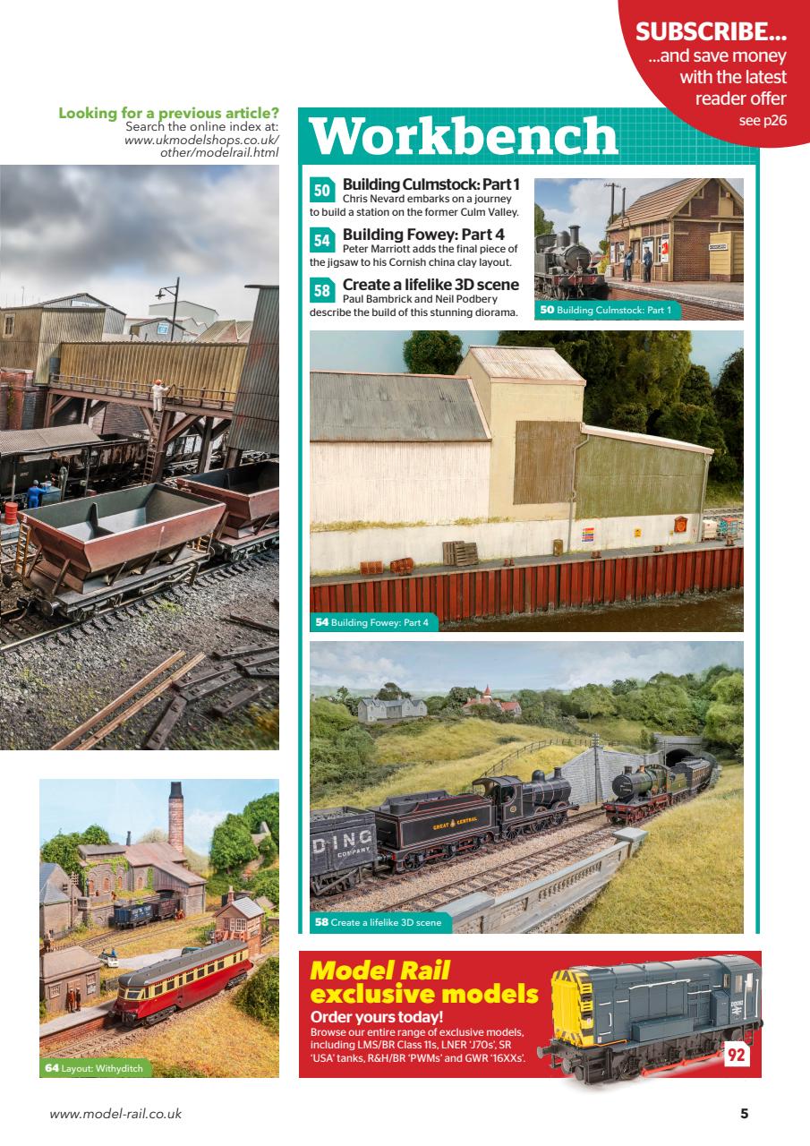 Model Rail Preview Pages