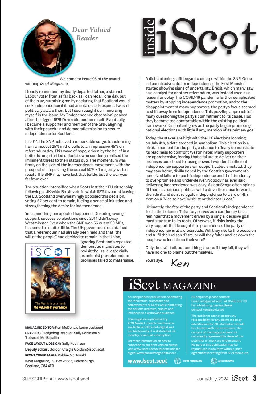 iScot Magazine Preview Pages