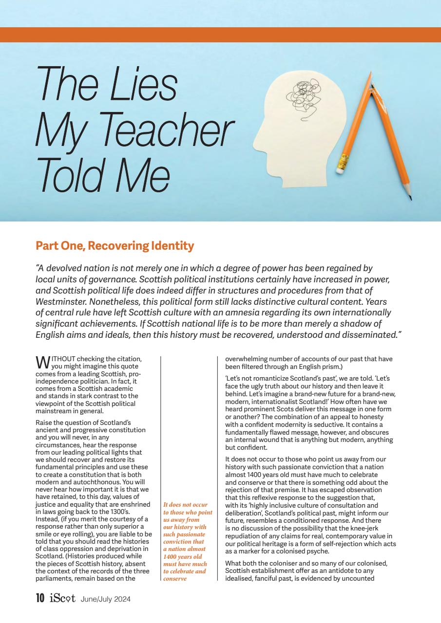 iScot Magazine Preview Pages