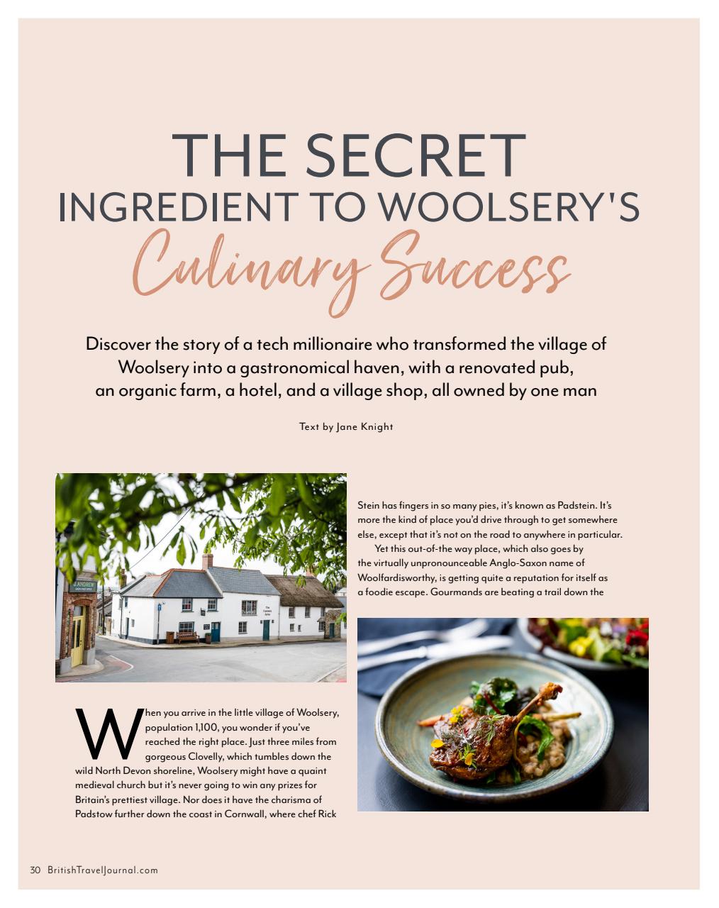 British Travel Journal Preview Pages