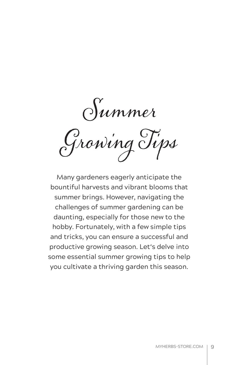 My Herbs Magazine Preview Pages