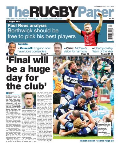 The Rugby Paper issue 2nd June 2024