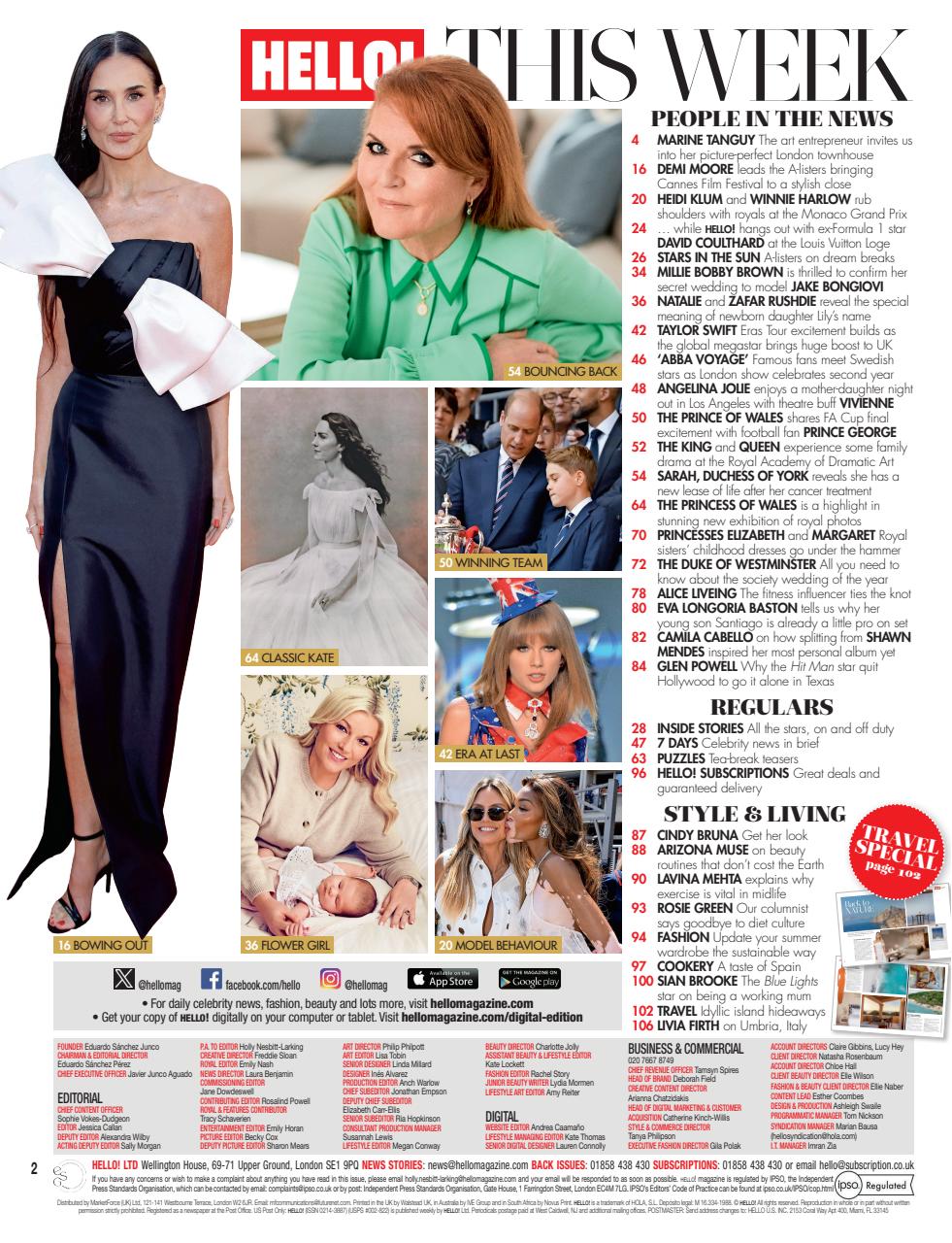 Hello! Magazine Preview Pages