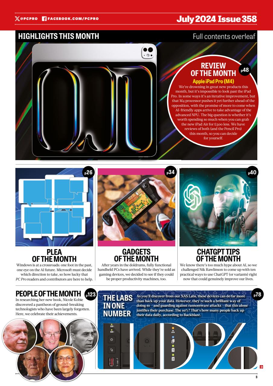 PC Pro Preview Pages