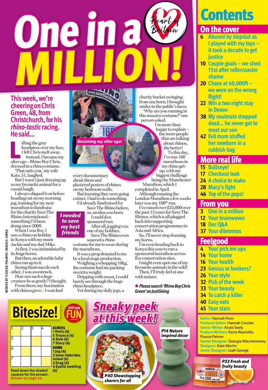 Pick Me Up Preview Pages