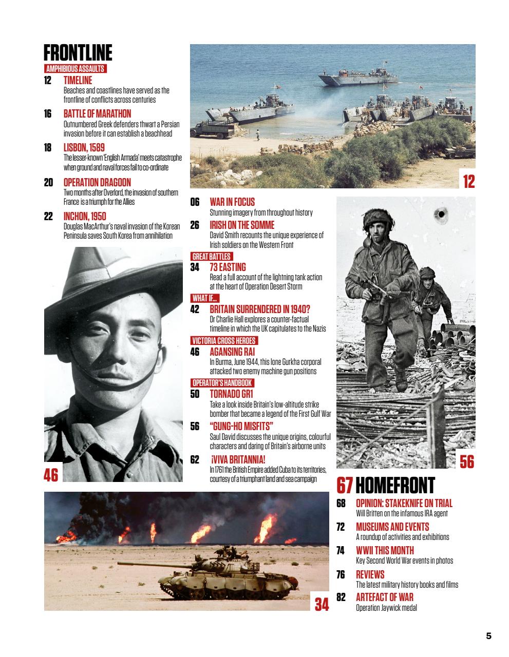 History of War Preview Pages