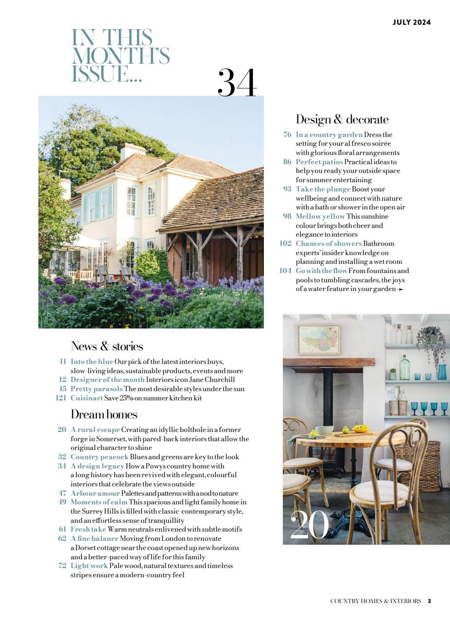 Country Homes & Interiors Preview Pages