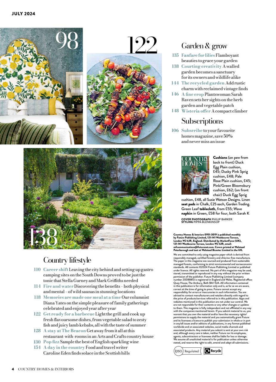 Country Homes & Interiors Preview Pages
